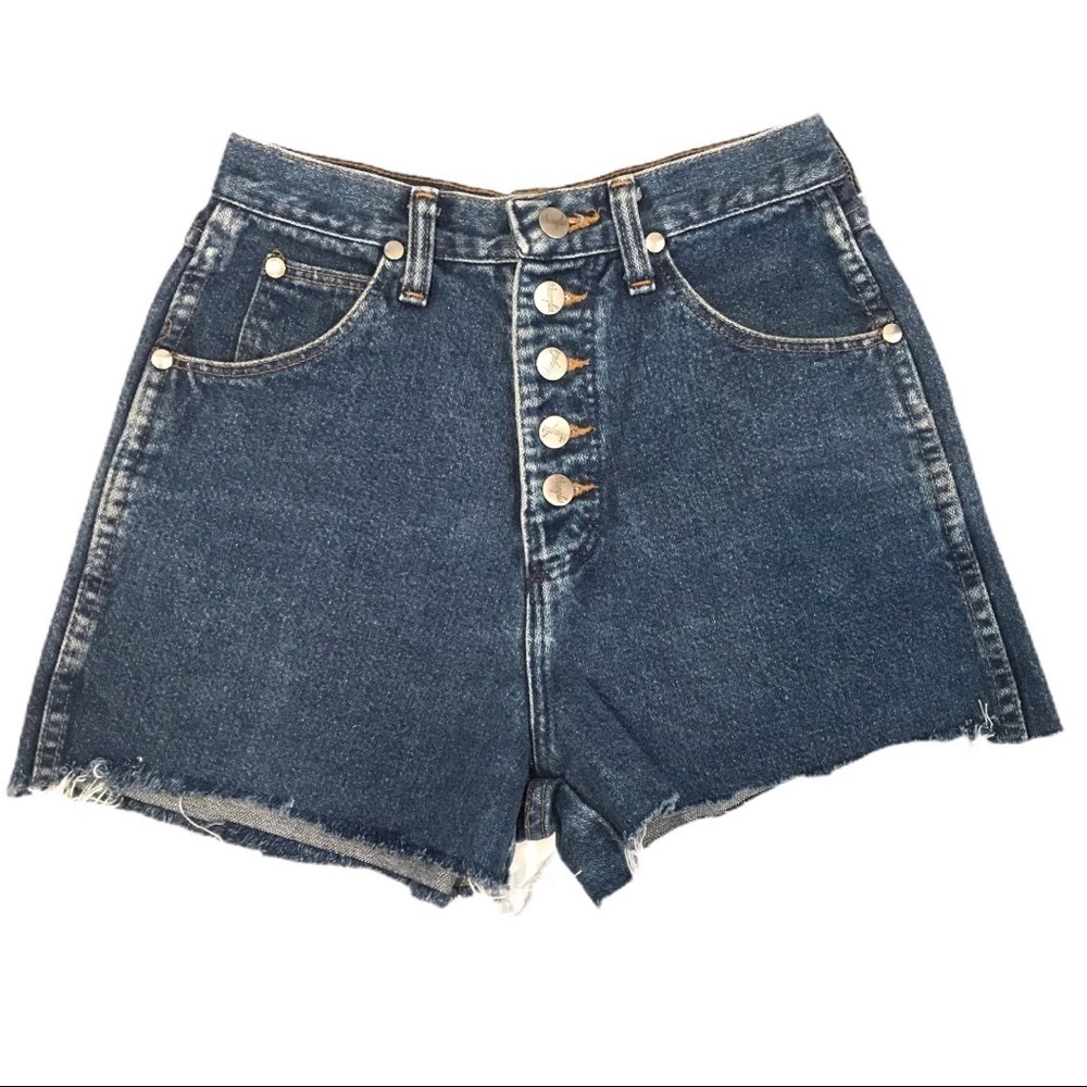 Vintage Wrangler Cutoff Denim Shorts Size 27